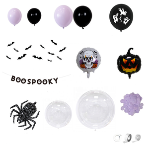 Globo de Halloween Arco Guirnalda Escena Fiesta Temática Diseño Juego de globos de aluminio Decoraciones para actividades de Halloween - Product Image 3