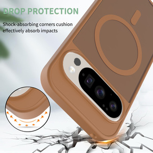 In Stock Magnetic Phone Case <strong>for</strong> Google Pixel 10 Pro Xl TPU+PC Original Phone Cover <strong>for</strong> Pixel 9A 8A 7A6A Shockproof Shell Coque - Product Image 3