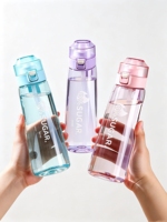 Bouteille sans BPA, de qualité alimentaire, pour boire directement, idéale pour la randonnée, le sport, l'école, la natation, la danse, la randonnée, l'usage domestique