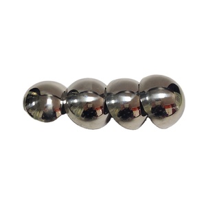 Moule demi-boule en acier inoxydable, 35x90mm, pour bombe <span class=keywords><strong>de</strong></span> <span class=keywords><strong>bain</strong></span>, bricolage - Product Image 3