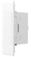 Interruptor Manual Italiano de 24mm para Cortinas, Material Ignífugo de PC y Metal, Venta al por Mayor Directa de Fábrica OEM, Enchufe Doméstico 110-220V, 40,000 Ciclos