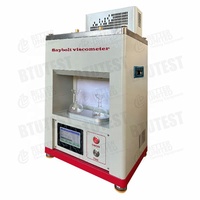 Viscosimètre automatique à double échantillon Saybolt Btutest ASTM D88 0-240 avec écran tactile, précision de 0,1%-0,5% pour l'asphalte et le pétrole