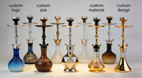 Bol à chicha en céramique russe givré en forme de crâne, accessoires durables pour chicha