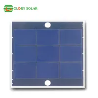 Mini Panneau Photovoltaïque 12V 1,5W - Silicium Polycristallin - Euro Makers