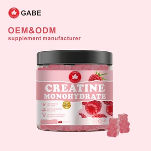 Wholesale Supplement Creatine Monohydrate Gummy Raspberry Flavor Build Muscle <strong>Boost</strong> Energy Fitness Supplements for Adult - Product Image 6