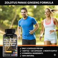 Capsules Énergisantes pour Hommes à Base de Plantes : Extrait de Tribulus, Maca et Ginseng - Complément Herbal OEM à Marque Blanche pour le Bien-être Masculin