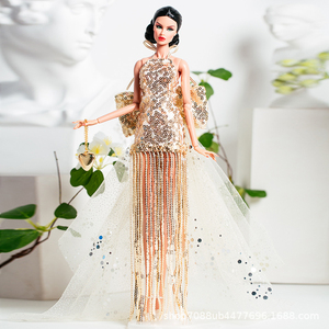Abito da sposa per <span class=keywords><strong>bambole</strong></span> Supermodel Xianxian da 30 cm, vestito alla moda e accessori per <span class=keywords><strong>bambole</strong></span> - Direttamente dalla fabbrica - Product Image 2