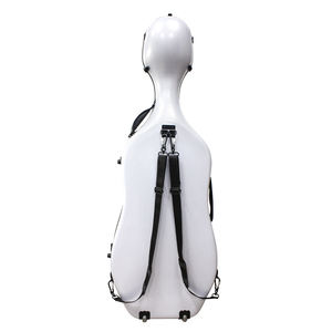 Étui pour <span class=keywords><strong>violoncelle</strong></span> en <span class=keywords><strong>fibre</strong></span> <span class=keywords><strong>de</strong></span> <span class=keywords><strong>carbone</strong></span> 4/4 blanc antichoc élégant étui rigide en <span class=keywords><strong>fibre</strong></span> <span class=keywords><strong>de</strong></span> verre finition métallique couleurs personnalisées léger Portable - Product Image 3