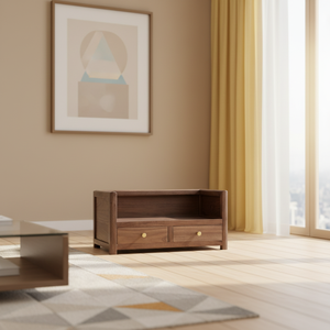Étagère de rangement multifonctionnelle en bois de noyer noir, étagère haut de gamme en bois massif, style luxe léger, pour la <span class=keywords><strong>cuisine</strong></span> et le bureau - Product Image 5