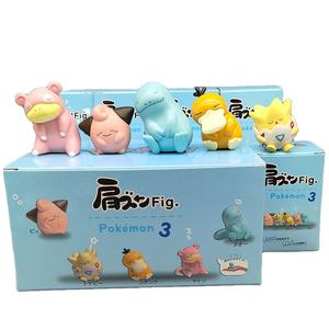 Pokemones figurines d'épaule Meowth Kata Zun <span class=keywords><strong>Fig</strong></span> dormir Munchlax PVC jouets Rowlet Gengar Surprise boîte aveugle pour Capsule - Product Image 1