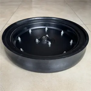 Agricultural 16x3 Semi Pneumatic Rubber Tire Steel And Nylon Half Rim 3x16 Inch Planter Gauge Wheel