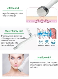 Hydr Facial Machine 12-in-1 Oxygen Jet Skin Treatment Machine with US Plug Compatibility for Hydrating Skin - Product Image 3