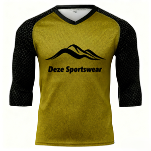 Maillot de Ciclismo MTB Premium, Transpirable, de Secado Rápido, con Diseño Creativo Personalizado, Ligero, con Estampado, Manga 3/4 - Product Image 2