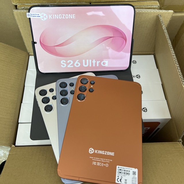New 10.1 Inch KINGZONE S26 Ultra Tablet 32GB with Protective Case Android Tablet PC Dual SIM 4G WiFi Factory Wholesale