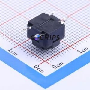 K2-1843SP-I4SW-02 Tactile Switch SMD Switch Single Pole Single Throw Round Button 2.5N Vertical Mount - Product Image 2