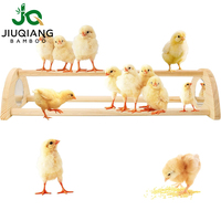 Perchoir en bois JQ pour poussins, barre de perchoir robuste pour poulets, idéal pour l'élevage des poussins