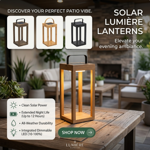 Lumière solaire décorative minimaliste en <span class=keywords><strong>bois</strong></span> massif pour <span class=keywords><strong>terrasse</strong></span>, lumière LED portable en <span class=keywords><strong>bois</strong></span>, éclairage ambiant décoratif d'intérieur - Product Image 1