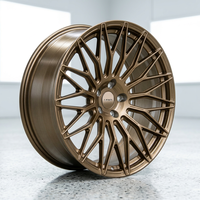 Jantes en alliage d'aluminium forgé bronze concave profond LEAD 18-22 pouces 5x112/5x114.3/5x120 25mm ET 1 pièce pour voitures particulières