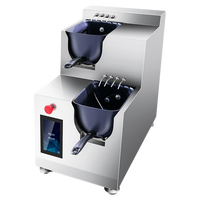 SEMIKON Commercial En Acier Inoxydable Frit Riz Robot Chinois Alimentaire Automatique Wok Machine 5000-10000W pour Équipement De Cuisine Rapide