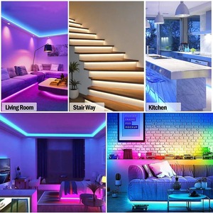 Tira de LED <span class=keywords><strong>RGBIC</strong></span> Direccionable WS2811 DMX <span class=keywords><strong>Neon</strong></span> Flex <span class=keywords><strong>RGBIC</strong></span> DC12V 24V, 180 Grados, 270 Grados, 10*20mm, 15*25mm, 16*16mm, Luz de Neón <span class=keywords><strong>RGBIC</strong></span> - Product Image 6