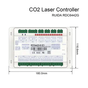 ماكينة القطع والنقش بليزر CO2 من Good-Laser Ruida RRDC6442G لوحة تحكم رئيسية بليزر CO2