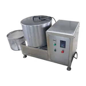 Otomatik yıkanmış sebze santrifüj kurutma makinesi susuzlaştırma meyve sebze kurutma makinesi için restoran