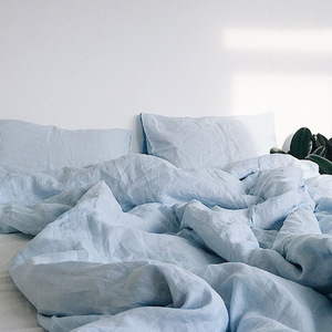 Các Nhà Sản Xuất Vải Lanh Giặt Được Bán Tốt Khách Sạn Sang Trọng Quilt Khách Sạn Tấm Trải Giường Bộ Đồ Giường Bằng Bông - Product Image 5