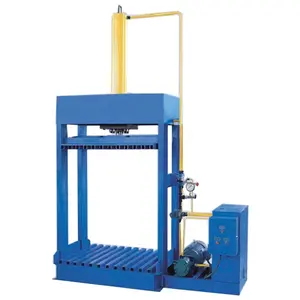China Semi-Automatic Packing Woven Bags Hydraulic Packer Baling Press for Sale