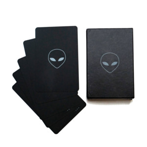 <span class=keywords><strong>Cartes</strong></span> à jouer en plastique personnalisées avec logo, format standard, impression sur mesure pour le divertissement - Product Image 3