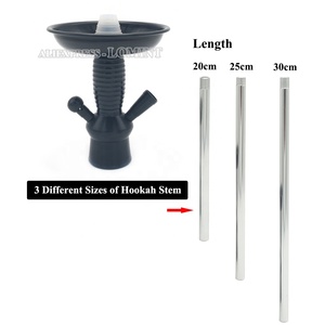 Bộ thân shisha LOMINT bằng hợp kim nhôm, ống hút shisha dùng cho chai rượu vang, sâm panh, bia, phụ kiện tự chế, ống 20cm, 25cm, 30cm - Product Image 5