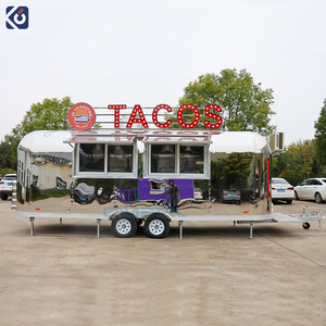 CAMPTRL Rimorchio Mobile per BBQ, Caffè e Cibo Completamente Attrezzato <span class=keywords><strong>in</strong></span> Acciaio Inox per Street Food - Product Image 3