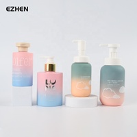 Flacon pompe en mousse personnalisé en usine, pompe/bouchon remplaçable, emballage cosmétique, flacon à bulles riches, conteneur en plastique PET, flacon cosmétique