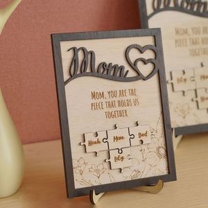 Regalo para el Día de la Madre, Rompecabezas con Letras para Mamá - Product Image 4