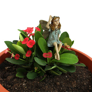 6 Figuras de Hadas de Resina, Hadas Sentadas, Amigas para Siempre, para Manualidades de Jardín de Hadas y Suministros de Regalo - Product Image 6