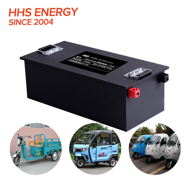 Custom 48v 60v 72v 50ah 60ah 100ah 200ah E-rickshaw Lithium Battery Auto Electric Rickshaw Battery Packs