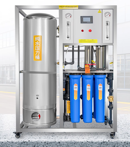 Sistema de Purificación de <span class=keywords><strong>Agua</strong></span> por Ósmosis Inversa (RO) Industrial de Acero Inoxidable de Gran Capacidad, 250-1000 LPH, Bomba con Control Automático - Product Image 3
