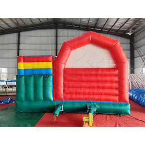 บ้านลมเป่าลมสำหรับฟาร์มพร้อมสไลเดอร์ บ้านเด้งดึ๋งเป่าลมเชิงพาณิชย์ - Product Image 2