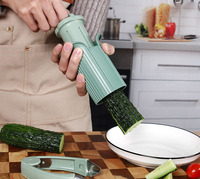 Multifunctionele snijder/mes van roestvrij staal voor ananas, aardbeien, groenten & fruit, met oogjes/zaden verwijderaar