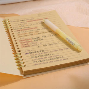 Cuaderno de diario de hojas sueltas con cubierta PP marca MENG al por mayor con carcasa impermeable de gran capacidad páginas interiores gruesas tamaño A5/B5 - Product Image 2