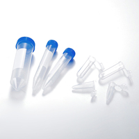 Laboratoire de gros plastique fond conique test jetable 0.5ml 1.5ml 2ml micro tube à centrifuger