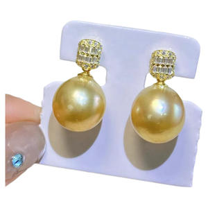 อุปกรณ์ทำเครื่องประดับมุก DIY 22583 ชิ้น ตัวเรือนเงินแท้ S925 สำหรับต่างหูแบบเปล่า แฟชั่นเครื่องประดับเงิน ต่างหูพร้อมลูกปัดทรงกลมขนาด 8-13 มม. - Product Image 4