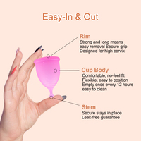 Copa Menstrual Superventas Copa Menstrual Spot con Estuche Copa Menstrual
