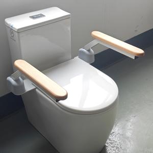 Barre d'assistance pliable de sécurité des toilettes pour personnes âgées handicapées et âgées enceintes barres d'appui à usage pratique - Product Image 5