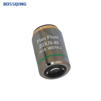Brown60mm Parfocal Achromatic Lens Long-Working-Distance Semi-Apochromatic Objective F=200mm M26Interface Anti-Reflective