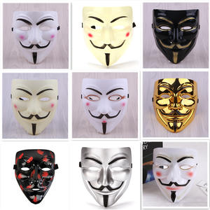 Film Cosplay V Vendetta Anonyme Guy Fawkes Vendetta <span class=keywords><strong>Masque</strong></span> Halloween Cosplay Party - Product Image 2