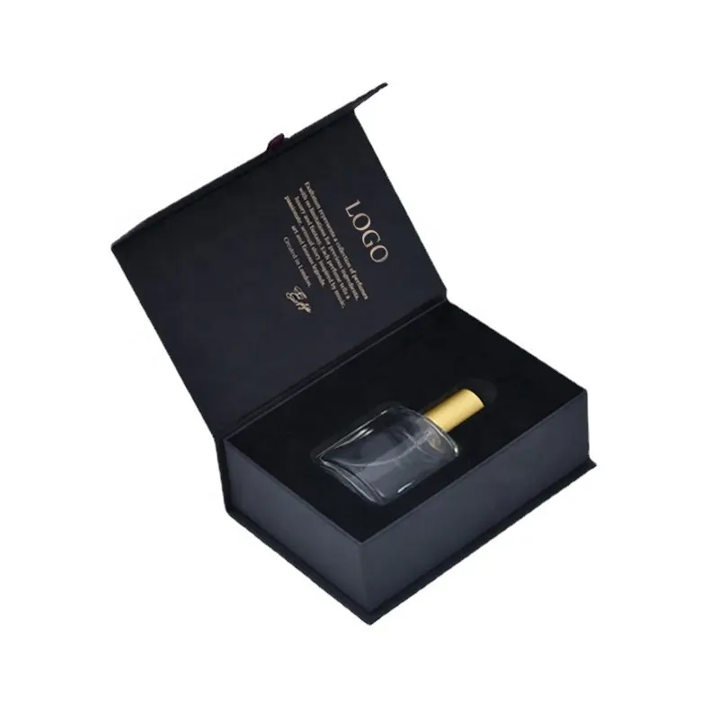 Embalagem de caixa de Oud luxuosa para Attar, frasco de óleo de perfume árabe personalizado de luxo 3ml 5ml 10ml para presente