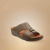 SHIKOL italien hommes sandales confort Novo veau Italie Premium cuir chaussures faites à la main chaussures émiraties arabe pantoufles Dubai sandales