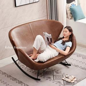 Chaise de salon de luxe nordique moderne à la mode, fauteuil de style de loisirs pour la maison, fauteuil inclinable pour salon, fauteuil de canapé à bascule relaxant - Product Image 2