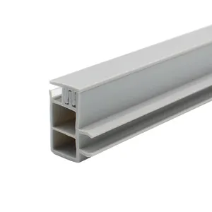 Perfil de extrusión de PVC, esquina de producto para puerta, vinilo, perfil de PVC flexible para ventana