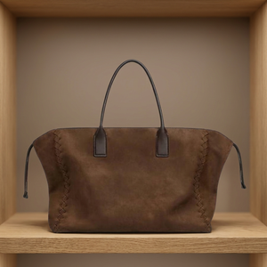 Made India Genuine Leather Casual Handbags Lightweight Eco-Friendly Waterproof Large Capacity Zipper Custom Logo Printing High - Product Image 1
